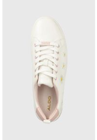 Aldo sneakersy MEADOW kolor różowy. Nosek buta: okrągły. Zapięcie: sznurówki. Kolor: różowy. Materiał: guma