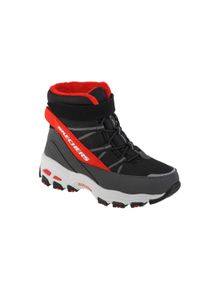 skechers - Buty do chodzenia dla dzieci Skechers D Lites. Okazja: na co dzień. Zapięcie: rzepy. Kolor: czarny. Materiał: syntetyk, materiał. Szerokość cholewki: normalna. Sport: turystyka piesza #1