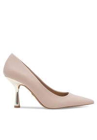 Nine West Szpilki WFA2663-1 Beżowy. Kolor: beżowy. Materiał: skóra. Obcas: na szpilce