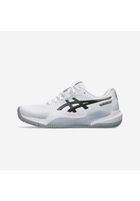 Asics - Buty tenisowe męskie ASICS Gel Challenger 15 na mączkę. Kolor: biały, czarny, szary, wielokolorowy. Materiał: kauczuk. Sport: tenis