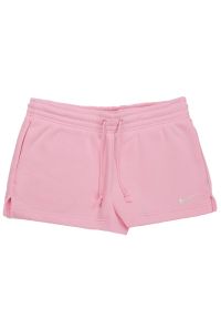 Spodenki damskie Nike Phoenix Fleece IF2132-690 - różowe. Kolor: różowy. Materiał: dresówka, bawełna, poliester