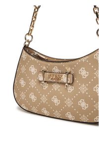 Guess Torebka Carrie Logo HWGP98 98180 Beżowy. Kolor: beżowy. Materiał: skórzane #4