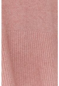 Vero Moda Sweter damski kolor różowy z golfem. Typ kołnierza: golf. Kolor: różowy. Materiał: dzianina #5