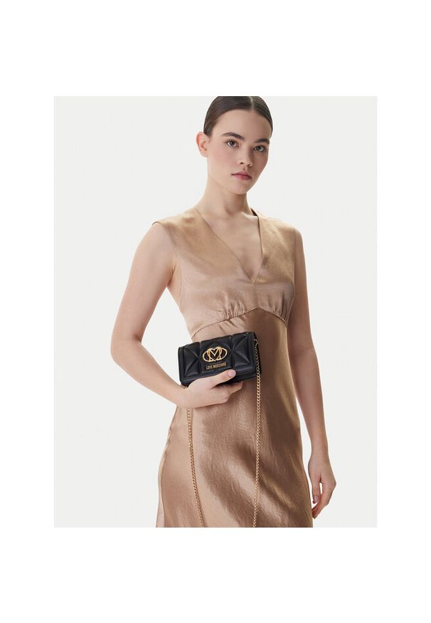 Love Moschino - Torebka LOVE MOSCHINO. Kolor: czarny