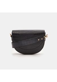 Sinsay - Torebka saddle bag - Czarny. Kolor: czarny #1