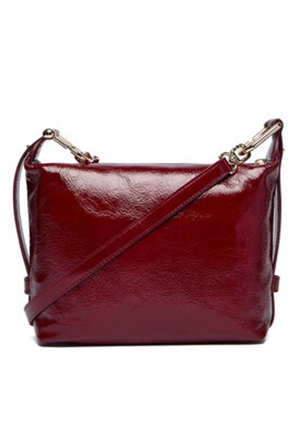Furla Torebka WE00831 BX4100 CN 0053S 1007 Bordowy. Kolor: czerwony. Materiał: skórzane