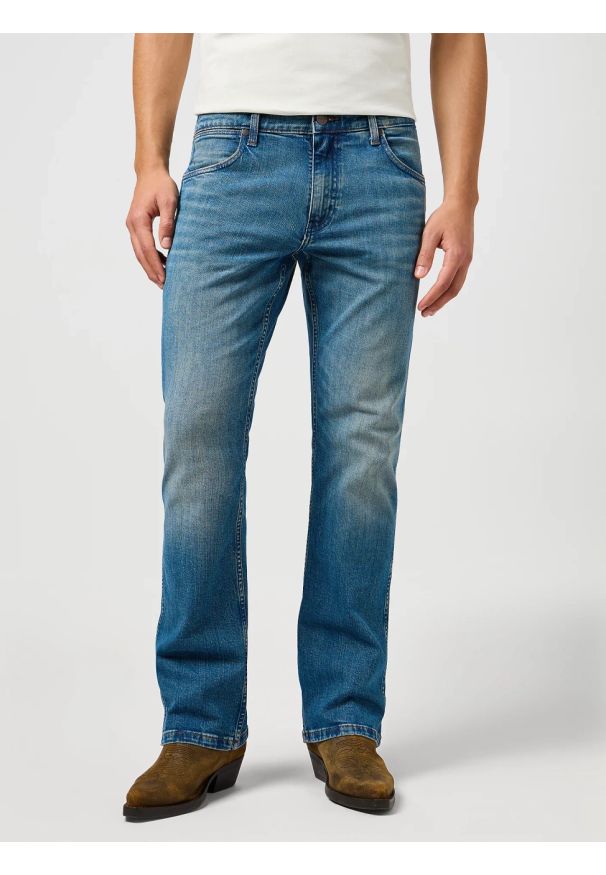 Wrangler - WRANGLER MĘSKIE SPODNIE JEANSOWE WRANGLER HORIZON AMERICAN SPIRIT 112362430