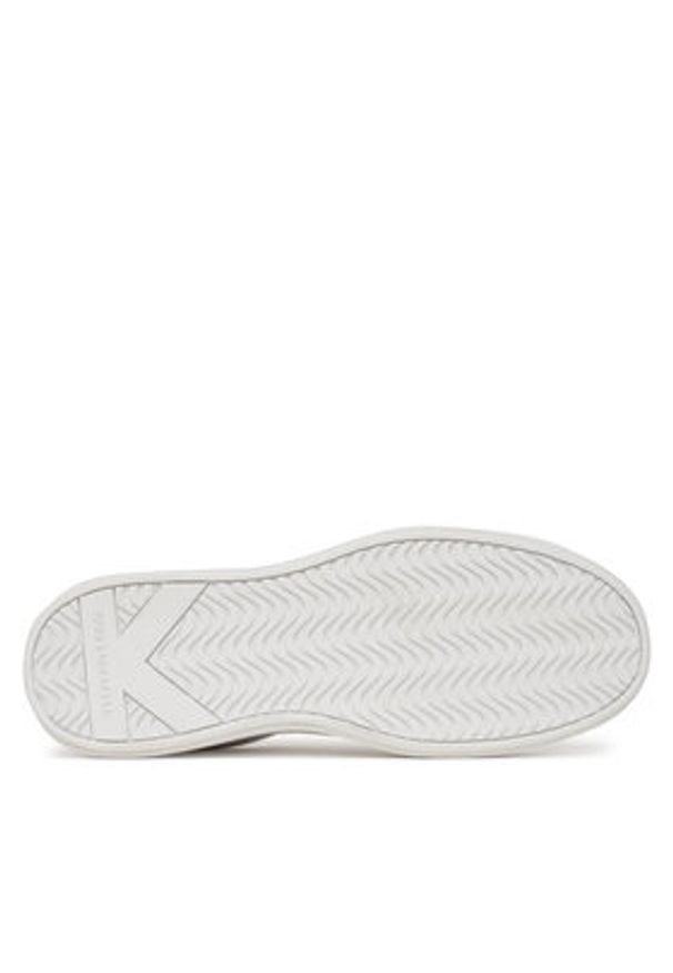 Karl Lagerfeld - KARL LAGERFELD Sneakersy KL54025 Biały. Kolor: biały. Materiał: zamsz, skóra