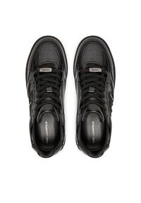 Karl Lagerfeld - KARL LAGERFELD Sneakersy Kourtney KL63025 Czarny. Kolor: czarny. Materiał: skóra #3