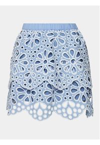Silvian Heach Spódnica mini Miniskirt GPP24413MG Niebieski Regular Fit. Kolor: niebieski. Materiał: bawełna #6