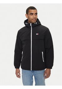 Tommy Jeans Kurtka przejściowa Chicago DM0DM18908 Czarny Regular Fit. Kolor: czarny. Materiał: syntetyk #1