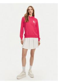Fila Bluza Lisakovsk FAW1046 Różowy Regular Fit. Kolor: różowy. Materiał: syntetyk #5