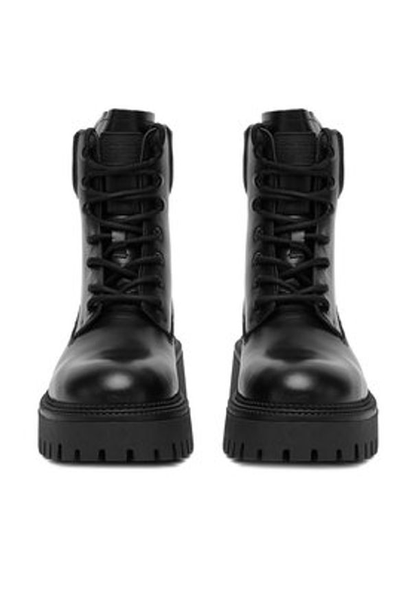 G-Star RAW - G-Star Raw Trapery EO-AYSE-8093-25 Czarny. Kolor: czarny. Materiał: skóra