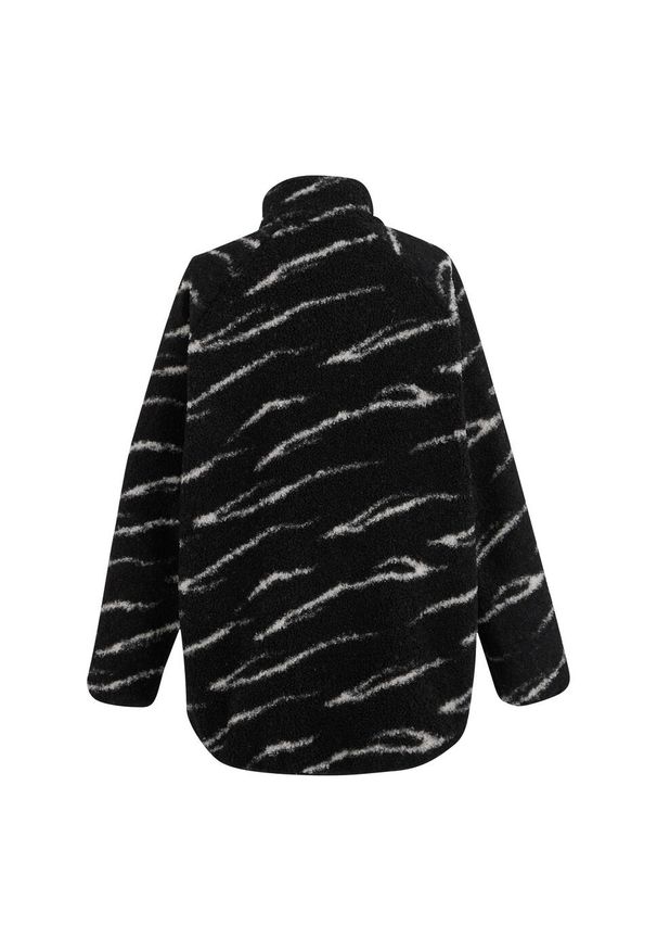 Regatta - Bluza Polarowa Damska Abstrakcja Borg Pełen Suwak Frankie. Kolor: wielokolorowy, biały, czarny. Materiał: polar. Wzór: abstrakcja. Sezon: zima. Styl: sportowy. Sport: turystyka piesza