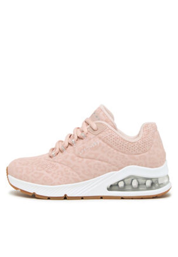skechers - Skechers Sneakersy Uno 2 In Kat Neato 155642/BLSH Różowy. Kolor: różowy. Materiał: skóra