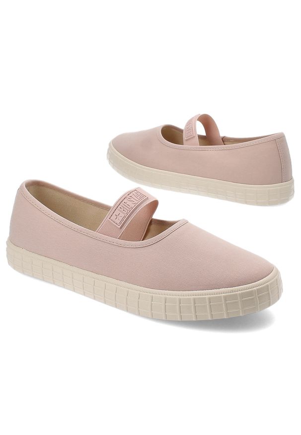 Big-Star - Różowe Tenisówki Big Star Modne Obuwie Damskie. Okazja: na co dzień, na spacer. Kolor: różowy. Materiał: materiał. Sezon: lato. Styl: casual