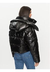 Calvin Klein Jeans Kurtka zimowa High Shine J20J221884 Czarny Oversize. Kolor: czarny. Materiał: syntetyk. Sezon: zima