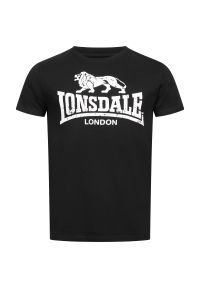 Koszulka Lonsdale Silverhill. Kolor: czarny, biały, wielokolorowy. Materiał: bawełna #1