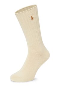 Polo Ralph Lauren Skarpety Mężczyźni drobna dzianina biały jednolity, ONE SIZE. Kolor: biały. Materiał: dzianina. Wzór: jednolity