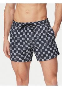 Hugo - HUGO Szorty kąpielowe Aaron 50556792 Granatowy Regular Fit. Kolor: niebieski. Materiał: syntetyk #1