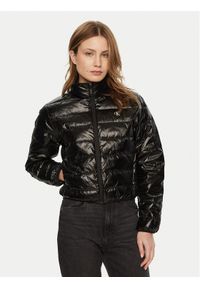 Calvin Klein Jeans Kurtka puchowa J20J224698 Czarny Regular Fit. Kolor: czarny. Materiał: syntetyk #1