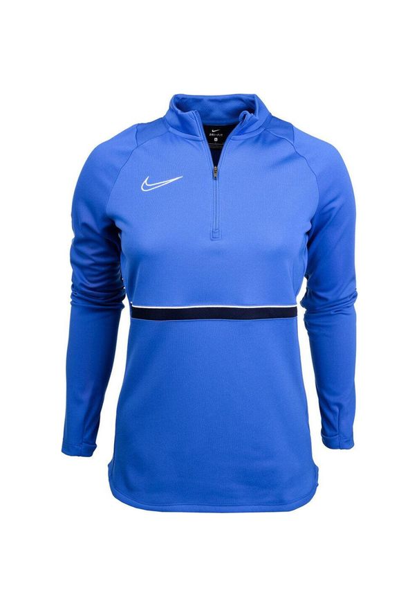 Bluza sportowa damska Nike Dri-Fit Academy. Kolor: niebieski. Technologia: Dri-Fit (Nike)