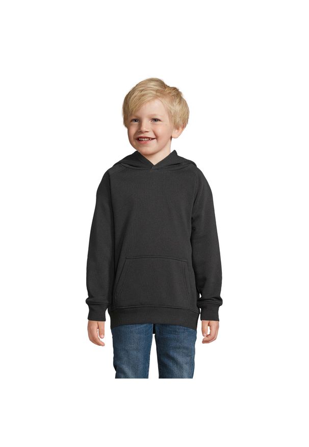 SOL'S - Bluza Dziecięca Stellar Hoodie. Kolor: czarny