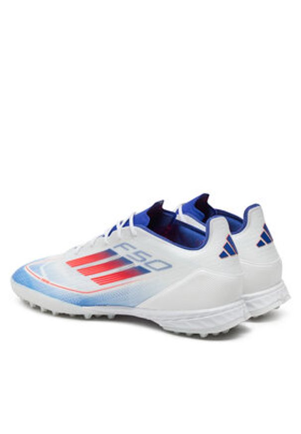 Adidas - adidas Buty do piłki nożnej F50 Pro Turf IF1323 Biały. Kolor: biały. Materiał: materiał