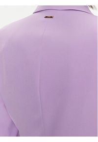 Liu Jo Marynarka MF3231 T7896 Fioletowy Regular Fit. Kolor: fioletowy. Materiał: syntetyk #4