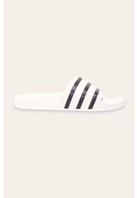 adidas Originals - Klapki Adilette. Kolor: biały. Materiał: syntetyk, materiał #1