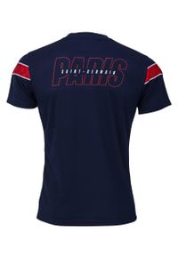 PARIS SAINT GERMAIN - Koszulka Piłkarska męska PSG. Kolor: czerwony, niebieski, wielokolorowy. Materiał: poliester. Sport: piłka nożna