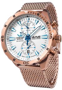 Zegarek męski Vostok Europe 6S11-320B676B różowe złoto. Kolor: złoty, wielokolorowy, różowy #1