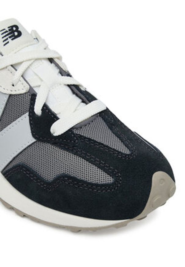 New Balance Sneakersy GS327LG Szary. Kolor: szary. Materiał: skóra, zamsz