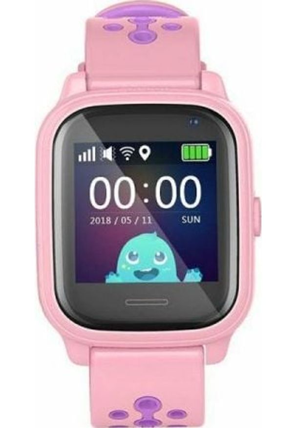 LEOTEC - Smartwatch Leotec Kids Allo Różowy (S7801207). Rodzaj zegarka: smartwatch. Kolor: różowy