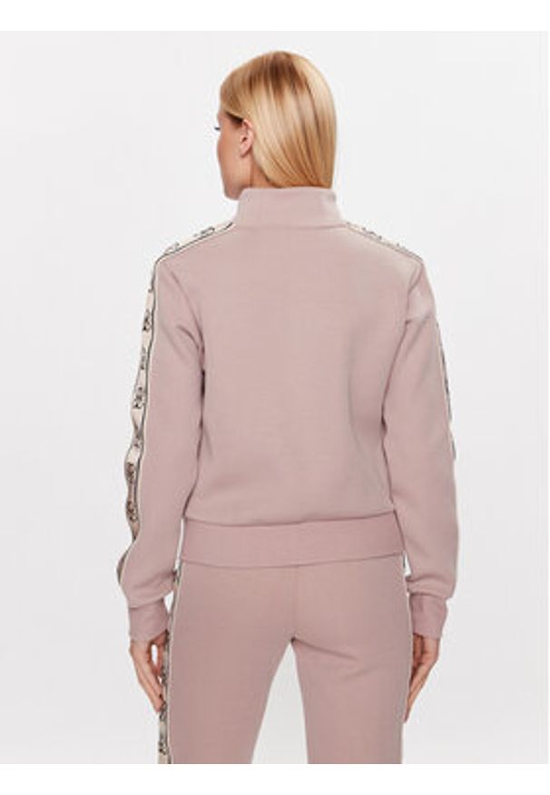 Guess Bluza Britney V2YQ16 KB3P2 Różowy Regular Fit. Kolor: różowy. Materiał: syntetyk, bawełna
