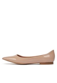 Aldo Baleriny Stessyflat 13707870 Beżowy. Kolor: beżowy. Materiał: skóra