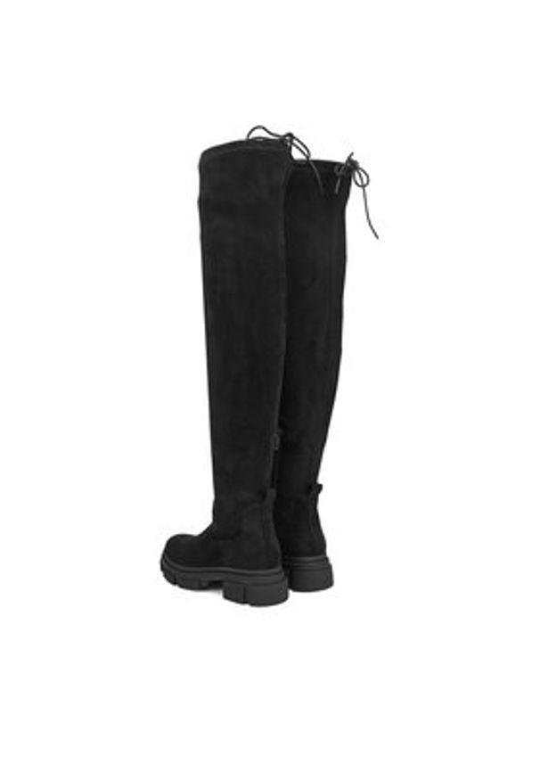 DeeZee Muszkieterki WS0902-01 Czarny. Kolor: czarny. Materiał: materiał