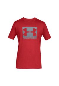 Under Armour - Męska Koszulka Sportstyle Boxy. Kolor: czerwony