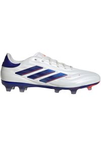 Adidas - Buty piłkarskie adidas Copa Pure 2 Pro Fg IG6405 białe. Zapięcie: sznurówki. Kolor: biały. Materiał: syntetyk, skóra. Szerokość cholewki: normalna. Sport: piłka nożna #5