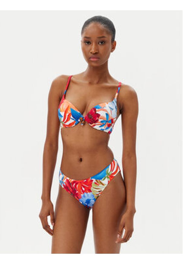 SELMARK - Selmark Góra od bikini BL513 Kolorowy. Materiał: syntetyk. Wzór: kolorowy