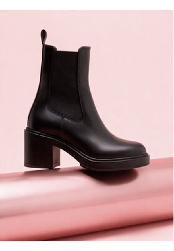 Gino Rossi Sztyblety C-FERGIE 2784440PE Czarny. Kolor: czarny. Materiał: skóra