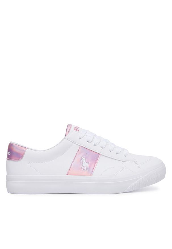 Sneakersy Polo Ralph Lauren. Kolor: biały