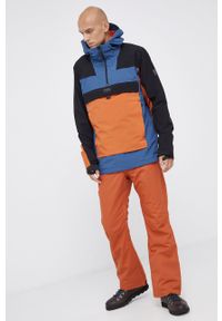 Billabong - Spodnie. Kolor: pomarańczowy. Materiał: materiał. Wzór: gładki #1