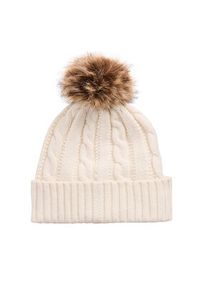 Lauren Ralph Lauren - LAUREN RALPH LAUREN Czapka 454P04455001 Écru. Materiał: materiał, poliester #3