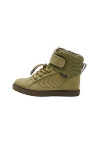 Sneakersy dla dzieci Hummel Splash Tex. Kolor: zielony. Sezon: zima. Styl: sportowy. Sport: turystyka piesza #1