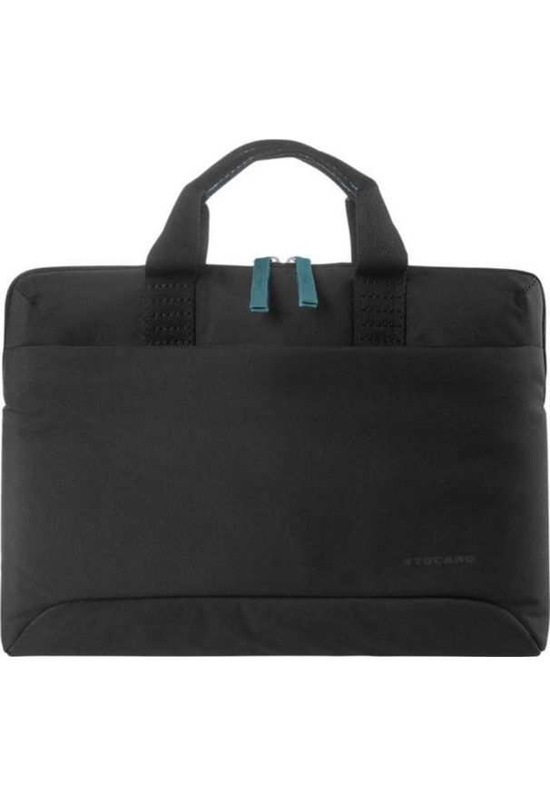 TUCANO - Torba Tucano Smilza Super Slim Bag MacBook Pro 16'' / notebook 15.6” czarny. Kolor: czarny. Materiał: tkanina, neopren, materiał