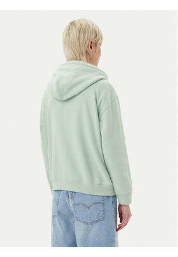 Levi's® Bluza Everyday A8801-0035 Zielony Regular Fit. Kolor: zielony. Materiał: bawełna