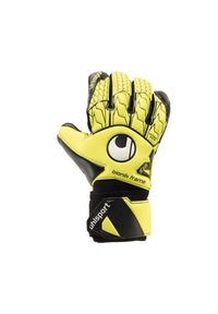 UHLSPORT - Rękawice Bramkarskie Uhlsport Bionik SuperSoft Żółte 10.5. Kolor: czarny, wielokolorowy, żółty. Sport: piłka nożna