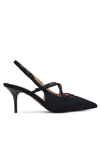 Love Moschino - LOVE MOSCHINO Sandały JA10287G1NIMX00039 Czarny. Kolor: czarny. Materiał: materiał