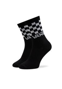 Vans Zestaw 3 par wysokich skarpet męskich Classic Check Crew VN000F0WY281 Czarny. Kolor: czarny. Materiał: materiał #3